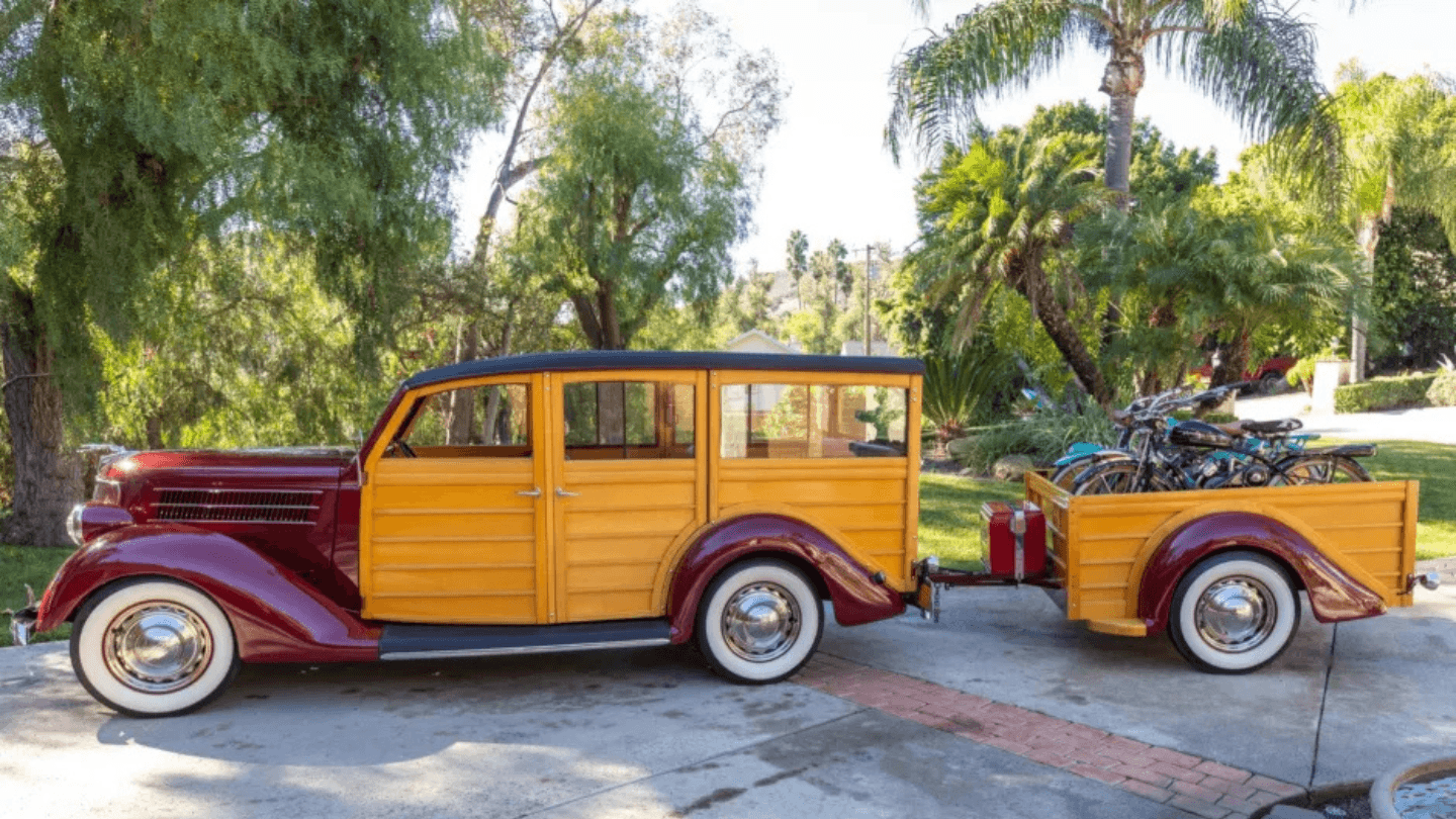 Ford Woodie Wagon 1936 года: аукцион раскрыл историю легендарного деревянного универсала