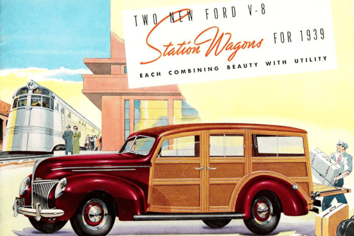 1939 Ford Woody Wagon sales material