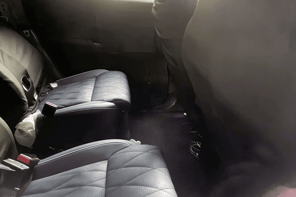 Второй ряд сидений Zeekr 8X – шпионские фото