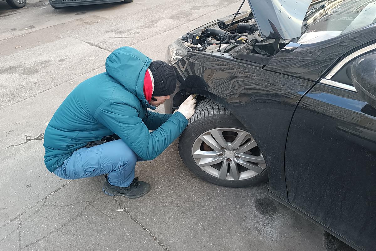 Осмотр подвески автомобиля