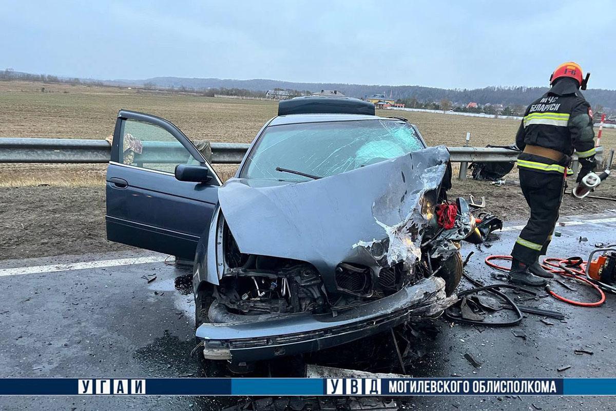 ДТП под Могилевом крупный план