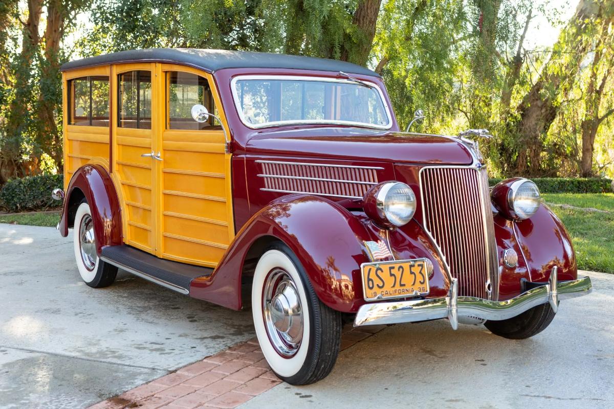 Ford Woodie Wagon 1936 года с аукциона