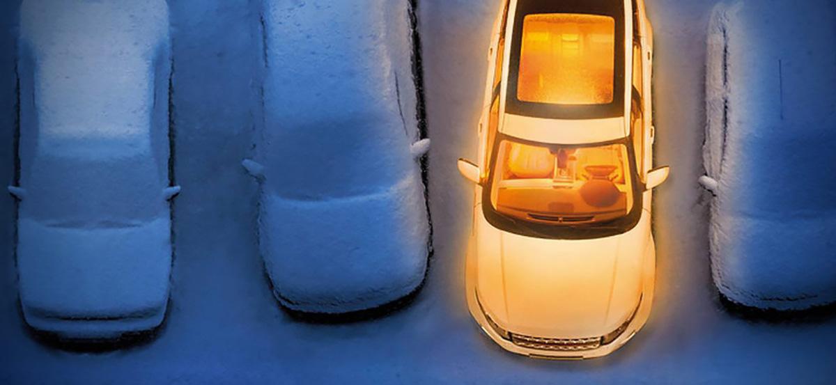 Машина греется с помощью дистанционного запуска