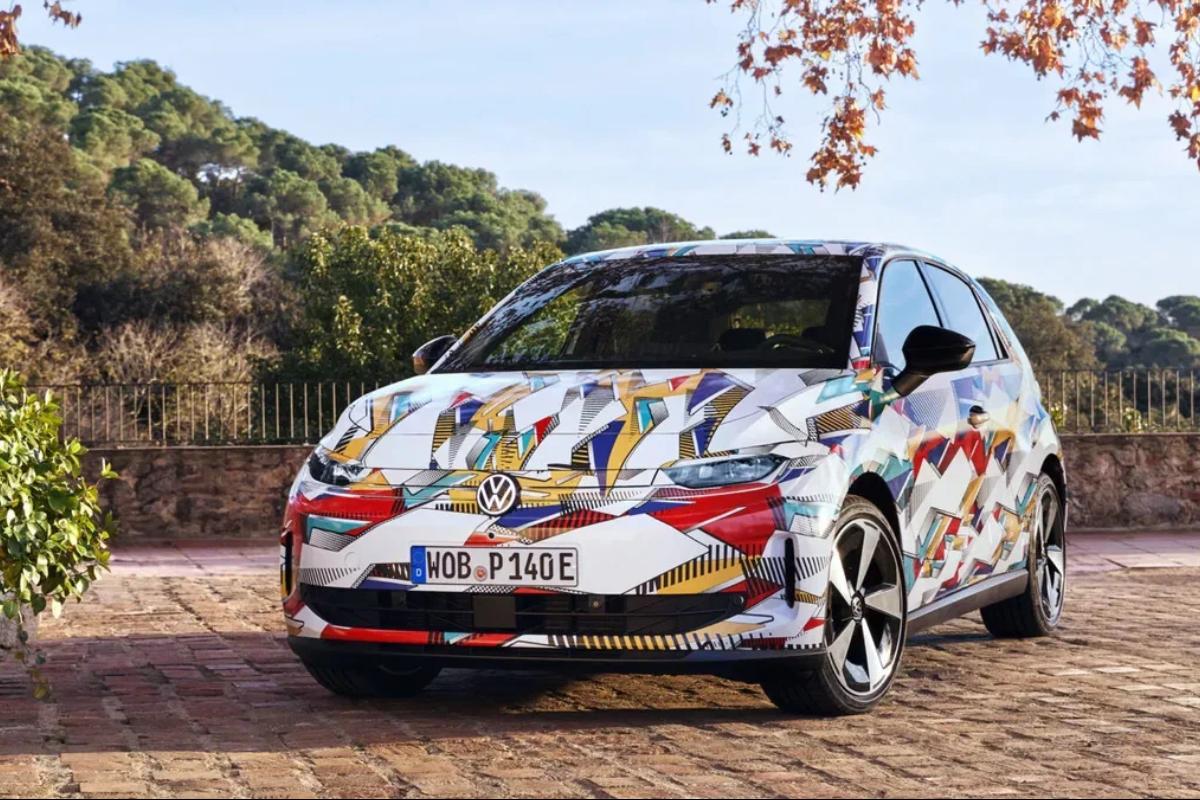 Экстерьер обновленного VW ID.Polo вид спереди