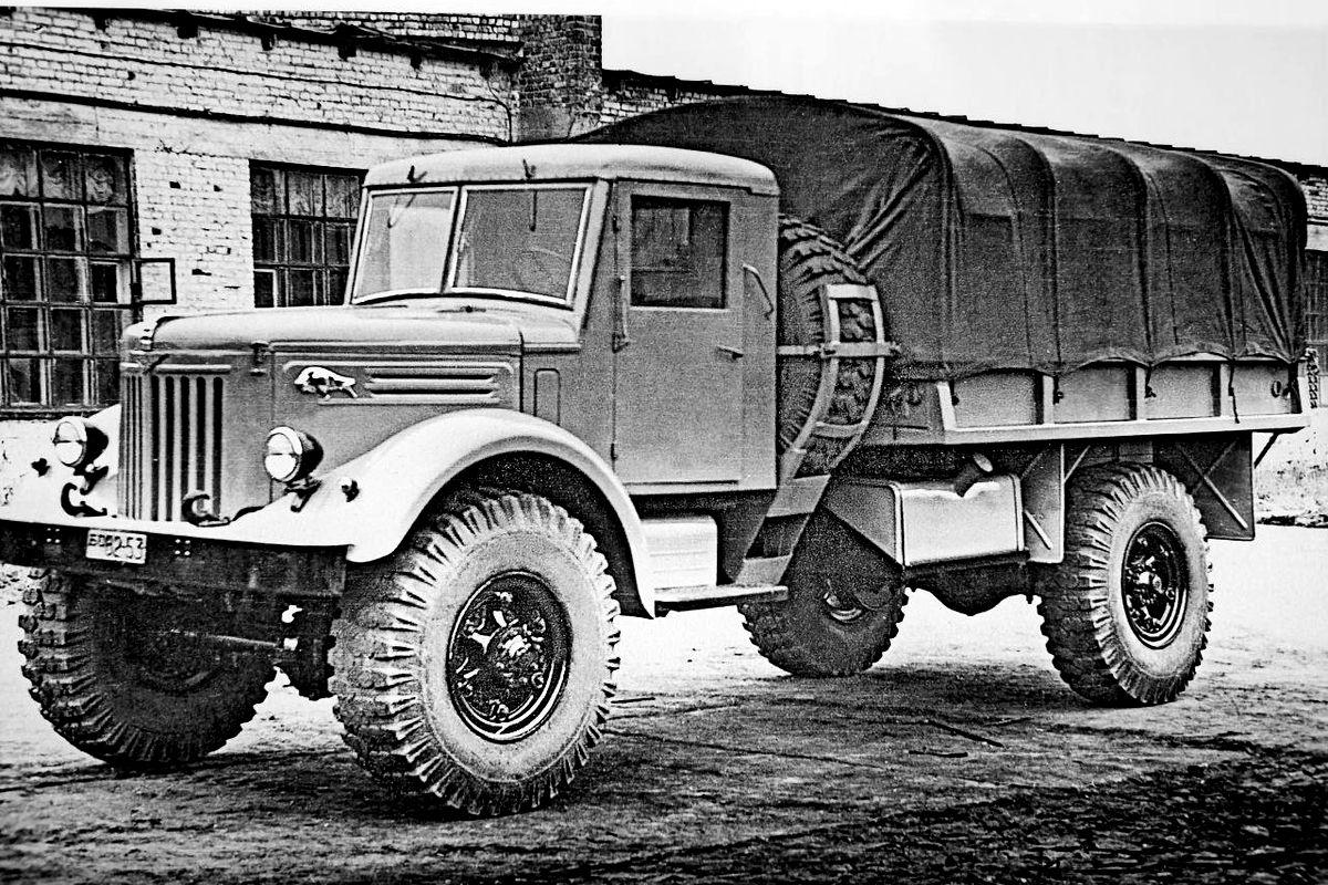 Полноприводный МАЗ-502 4 х 4