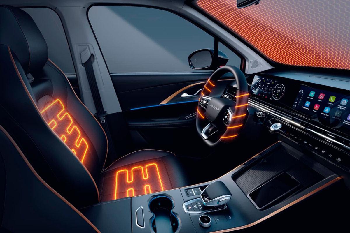 Подогрев сидений и руля в автомобиле