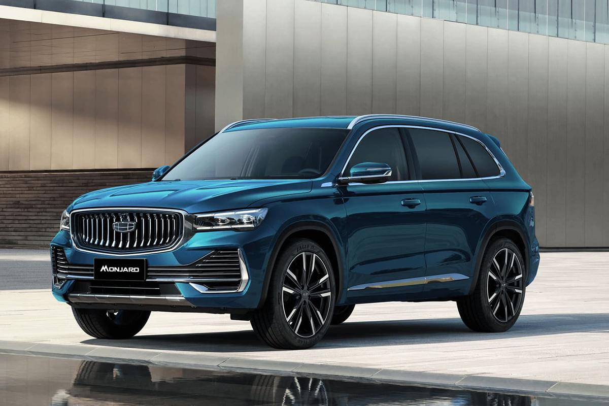Geely Monjaro сбоку