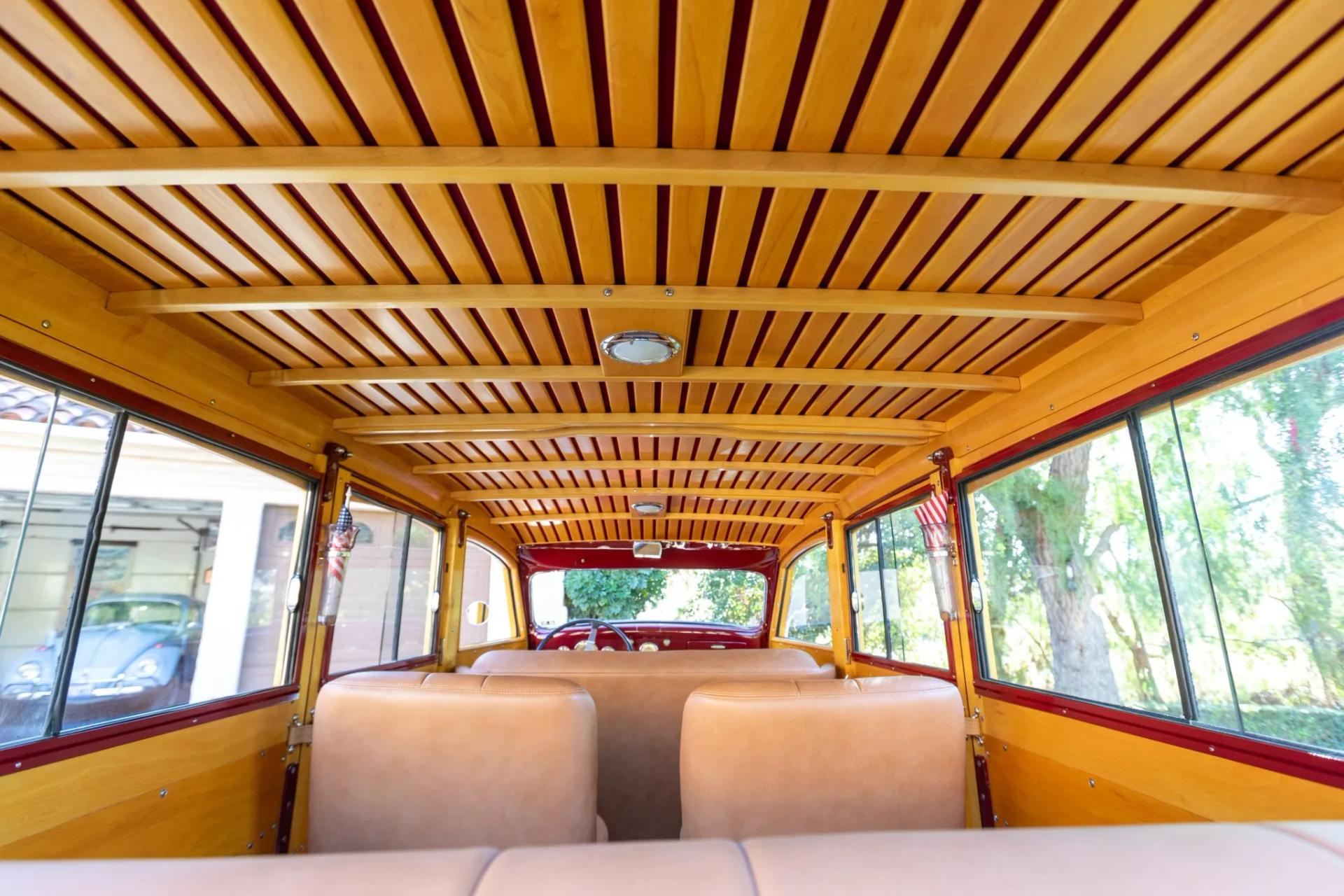 Крыша салона Ford Woodie Wagon 1936 года