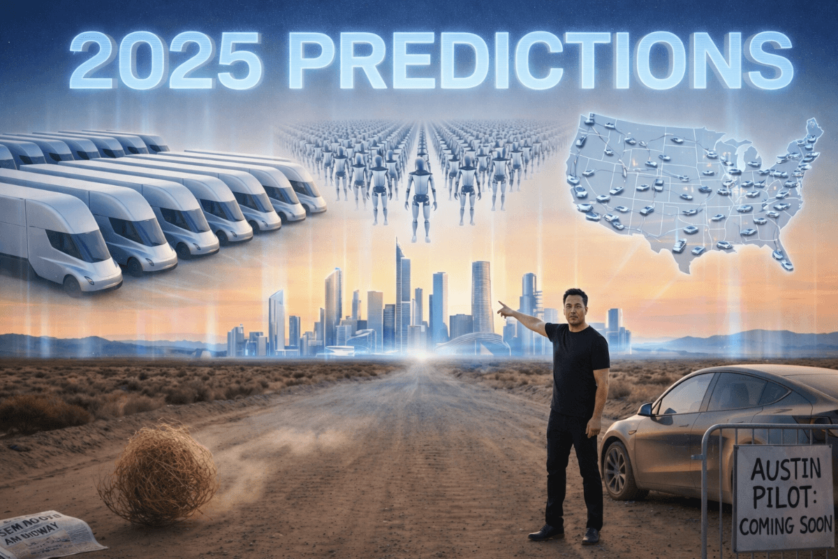 Итоги 2025 для Tesla – где сорвались планы Илона Маска