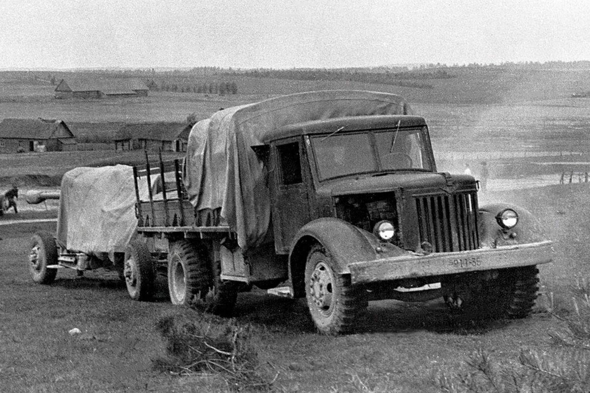 Армейский МАЗ-200Г