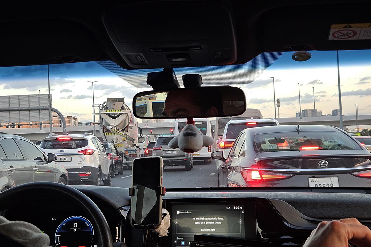 Пробки в Дубае