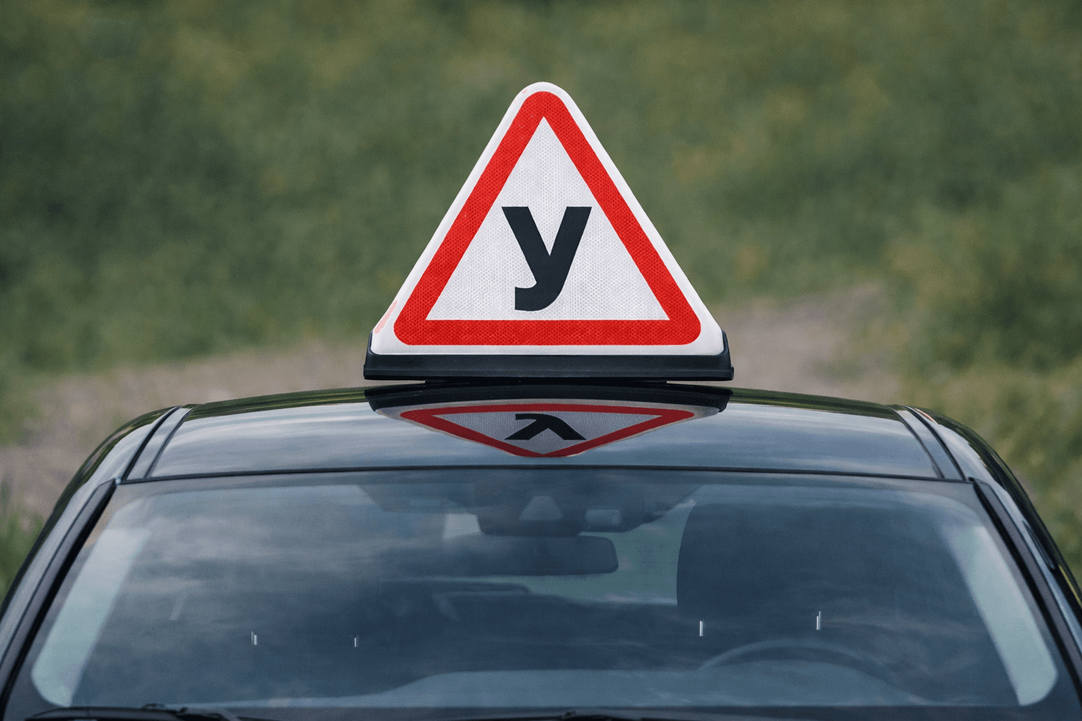 Учебный автомобиль знак