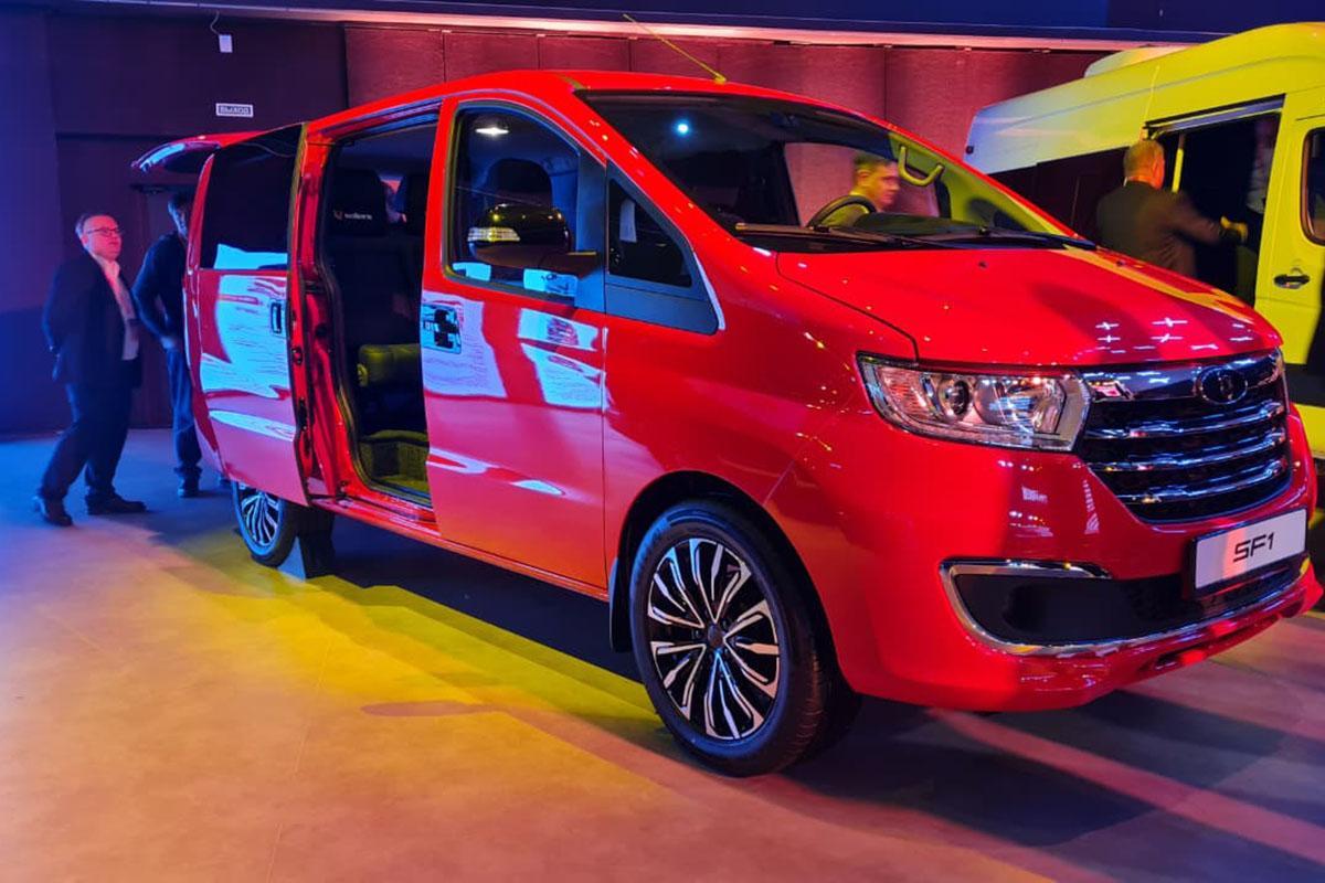 фургон сбоку