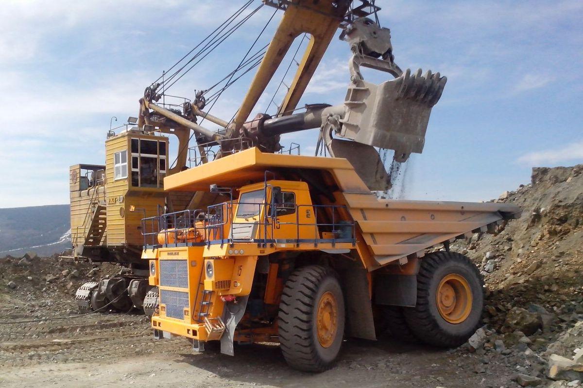 Самосвал БЕЛАЗ-75131 в деле