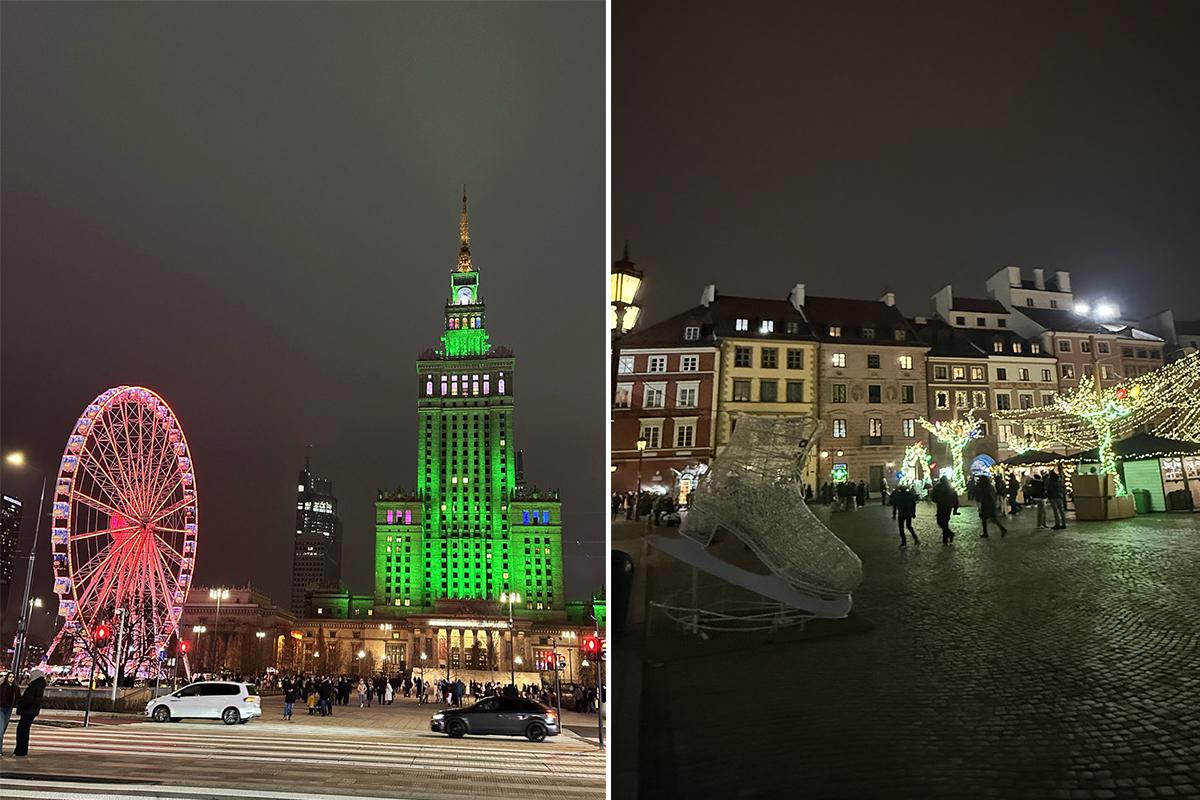 Варшава на новогодние праздники