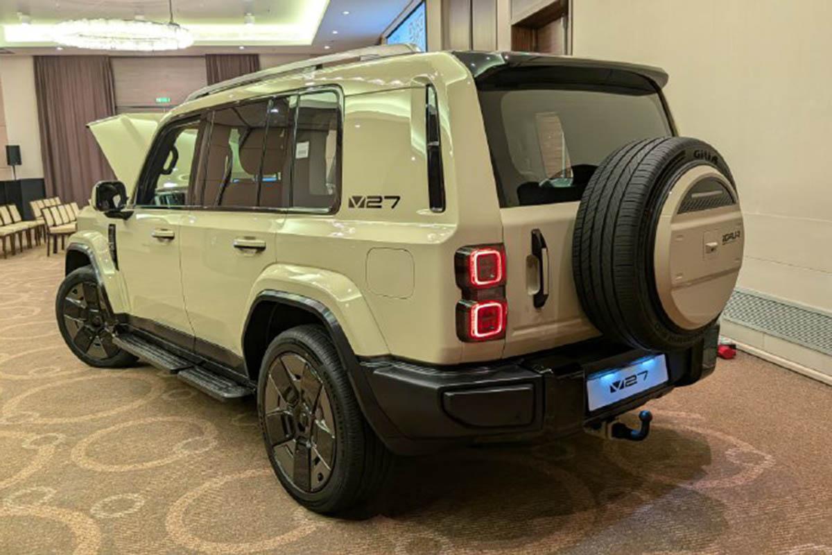 iCaur V27 вид сзади