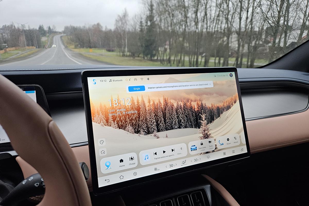 Сенсорный экран BYD Song L