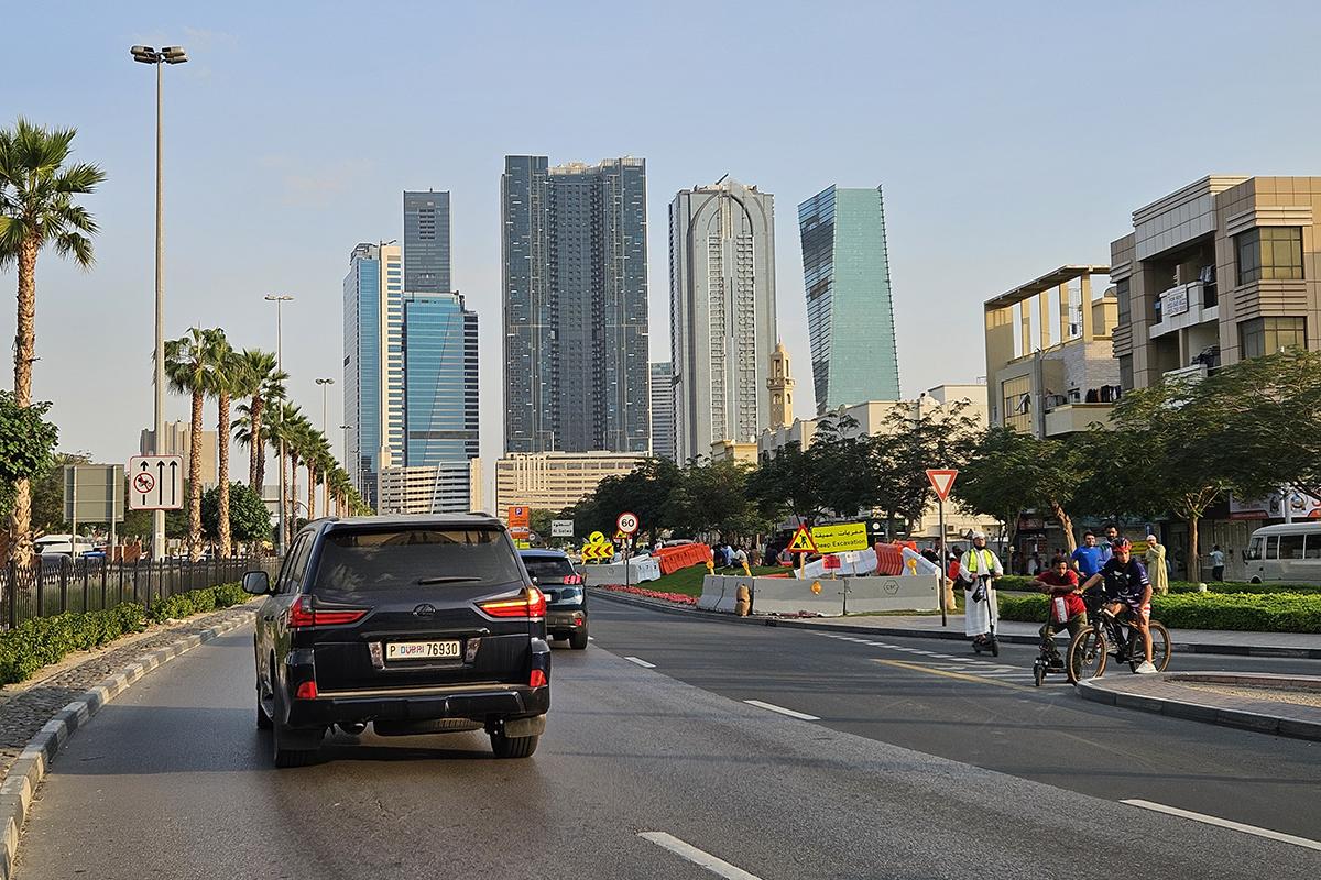 Дорога в Дубае