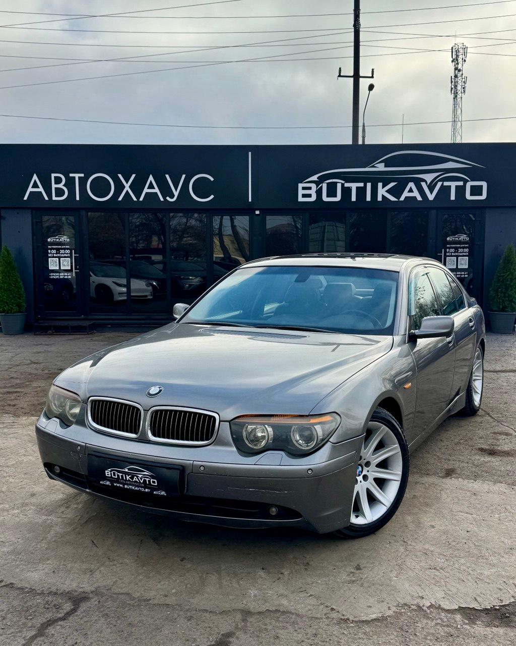 BMW 7 серия E65 , 2002 г., автомат, дизель - фото 3