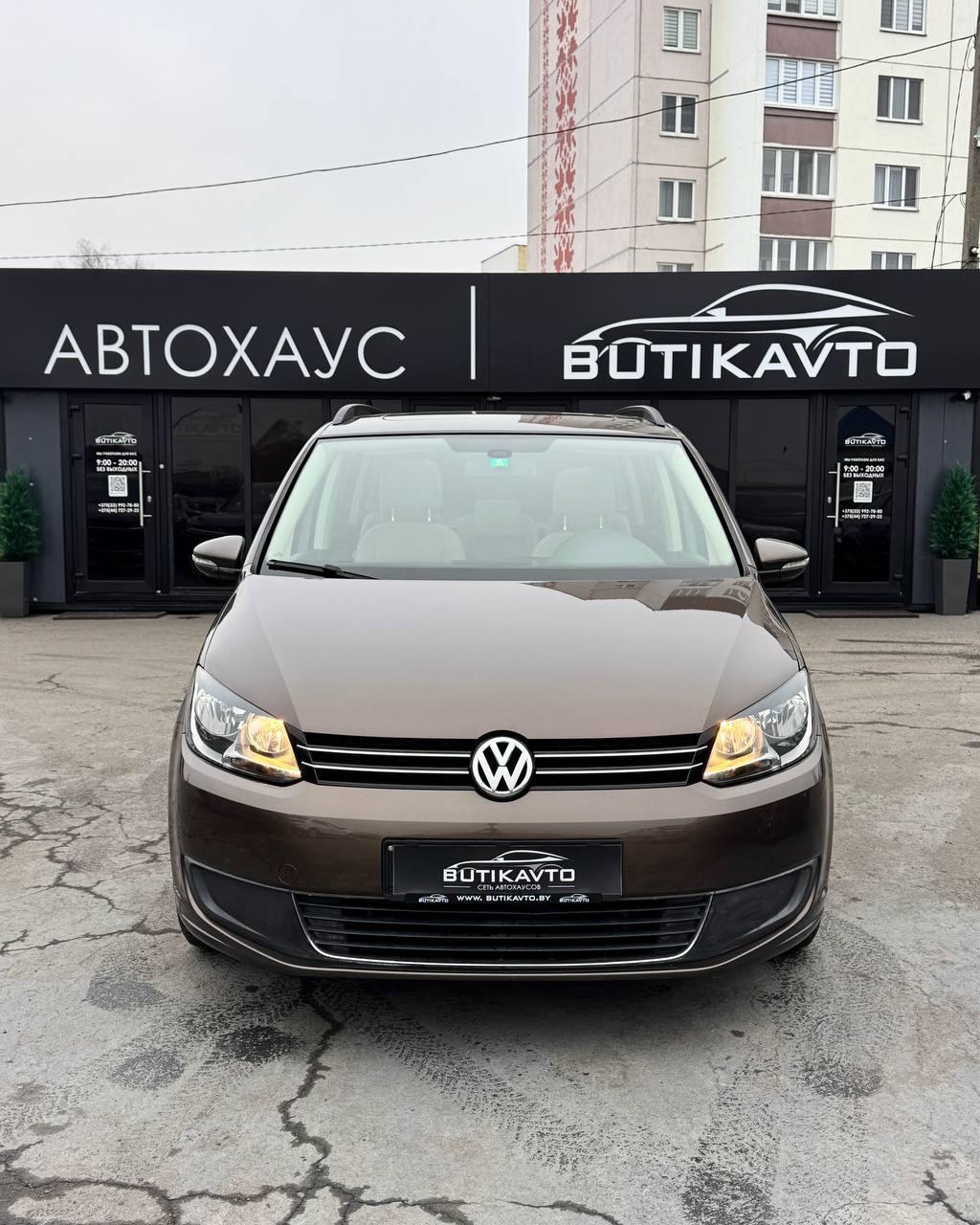 Volkswagen Touran I · 2-й рестайлинг , 2013 г., робот, дизель - фото 2