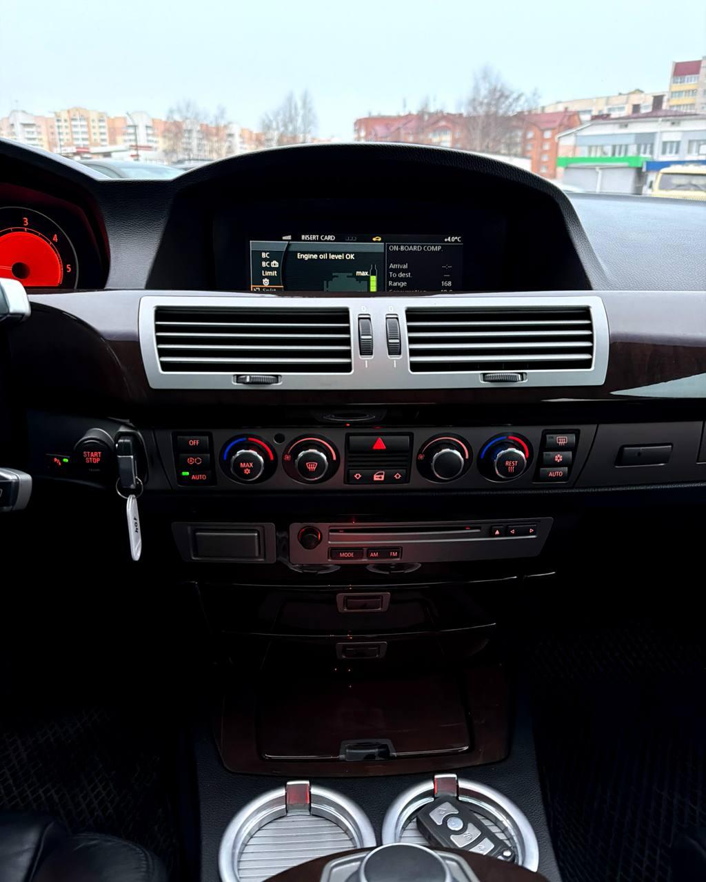 BMW 7 серия E65 E66 · Рестайлинг , 2005 г., автомат, дизель - фото 14