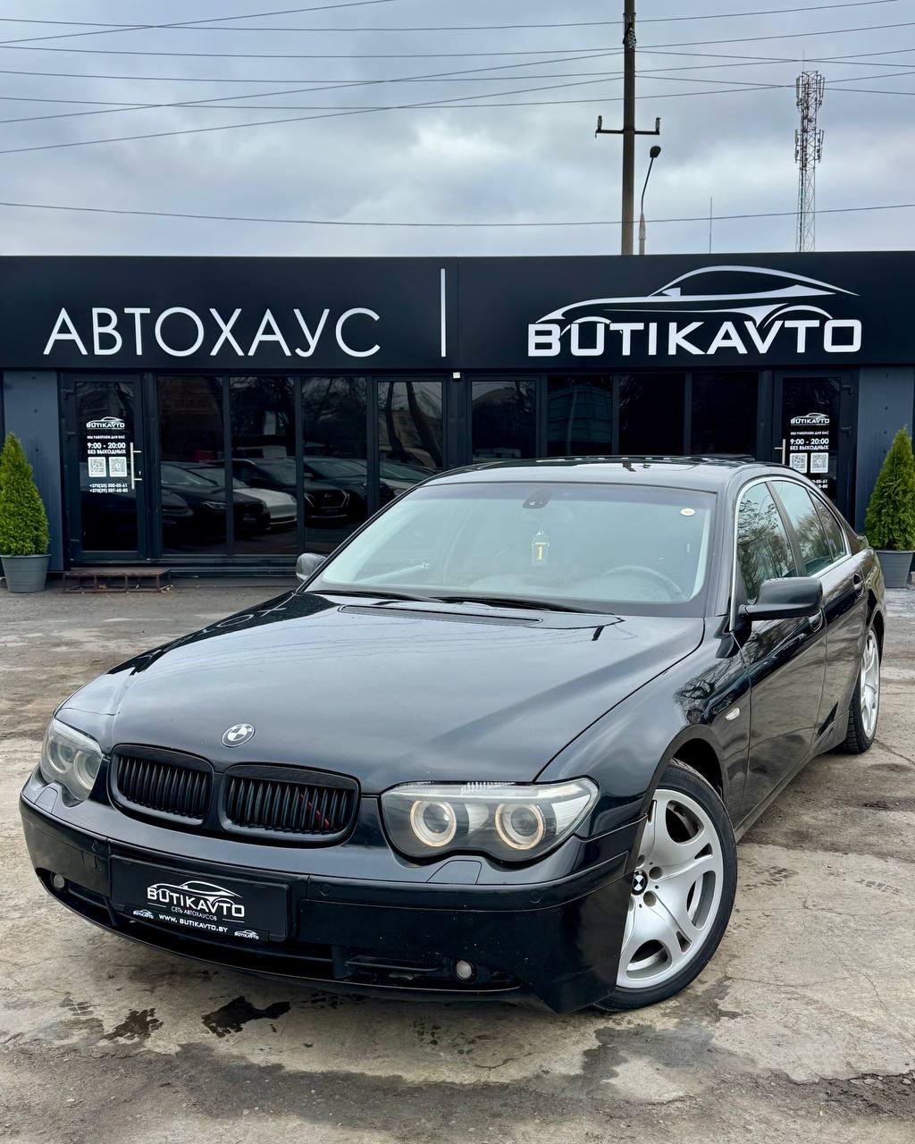 BMW 7 серия E65 , 2002 г., автомат, дизель - фото 3