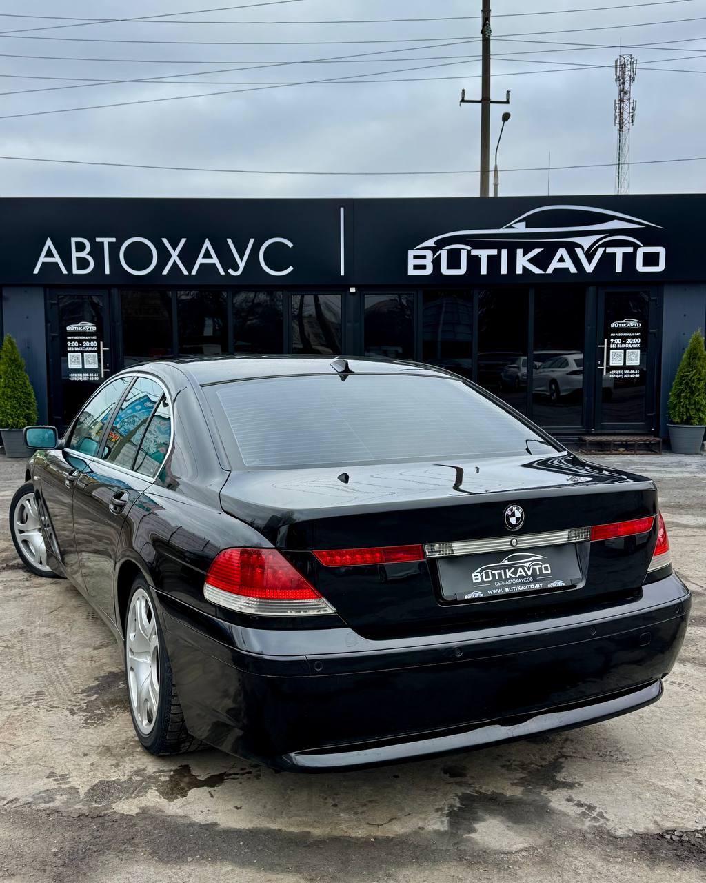 BMW 7 серия E65 , 2002 г., автомат, дизель - фото 4