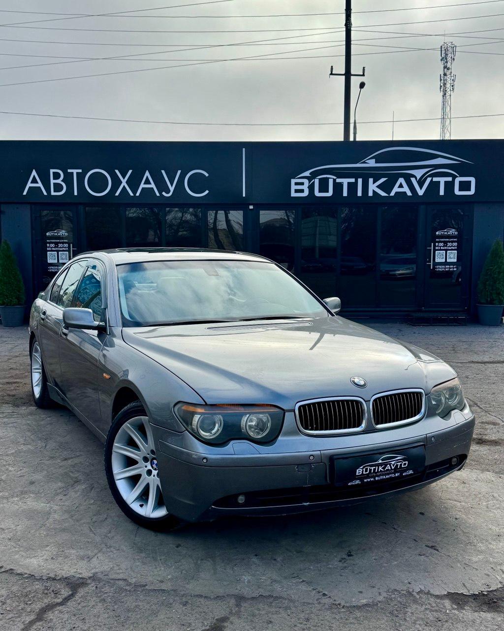 BMW 7 серия E65 , 2002 г., автомат, дизель