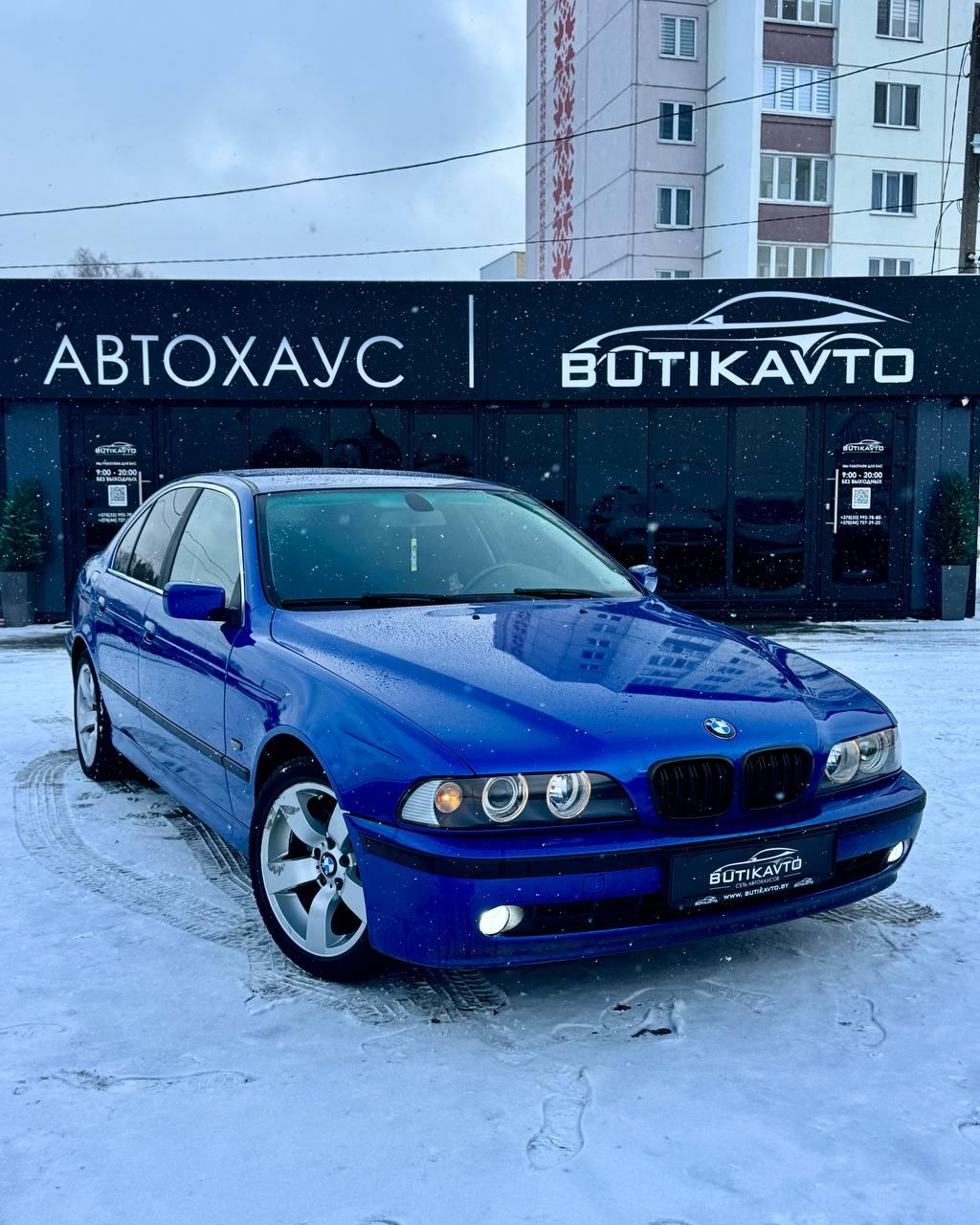 BMW 5 серия E39 · Рестайлинг , 2001 г., механика, бензин