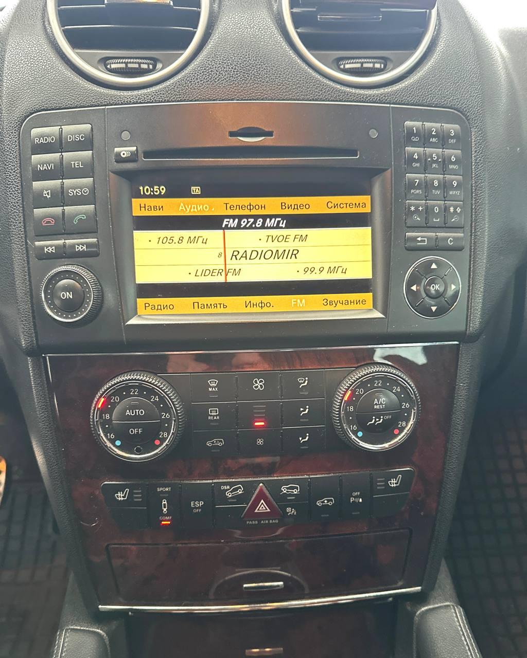 Mercedes-Benz M-Класс W164 · Рестайлинг , 2009 г., автомат, дизель  - фото 16