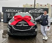 Chevrolet Equinox III , 2019 г., автомат, бензин